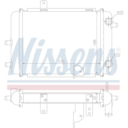 Nissen Radiator, 60363 60363